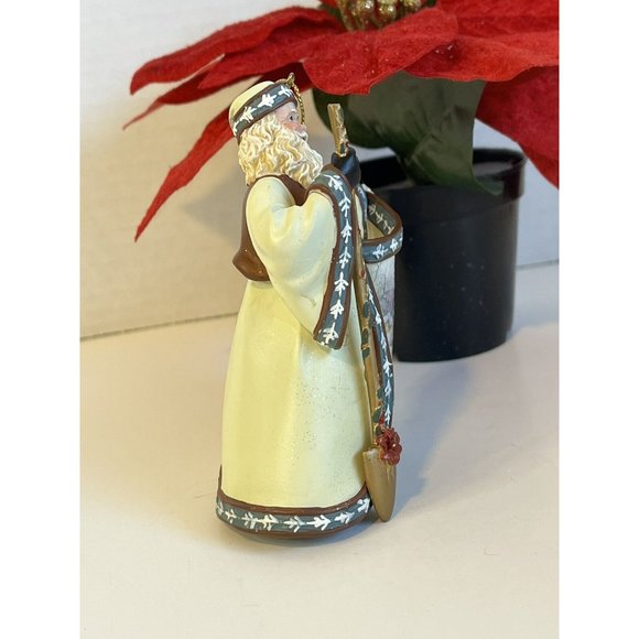 Ashton Drake THOMAS KINKADE Old World Santa Ornament WHITE CHRISTMAS DREAMS - Picture 3 of 8
